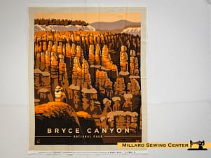 Cotton Fabric Panel, 43"/44" Wide National Parks in Bryce Canyon by Riley Blake Designs