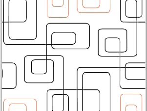 Paper Pantograph 12in Bauhaus By Quilting Creations