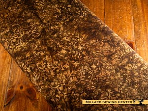 Cotton Fabric, 43"/44" Wide Batiks in Shadow Lane Close to Cocoa by Riley Blake