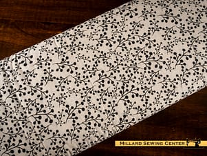Cotton Fabric, 43"/44" Wide Batiks in Flora Noire Sprigs Brilliance by Riley Blake