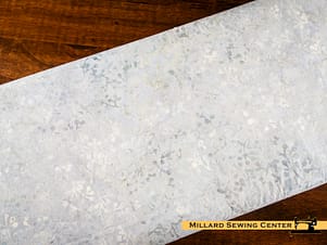 Cotton Fabric, 43"/44" Wide Batiks in Flora Noire Sprigs Harbor Gray by Riley Blake