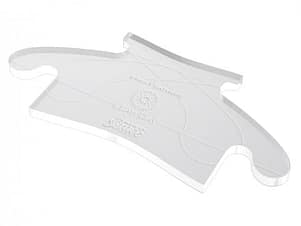 Quilting Ruler, Feather (1/4” & 1/8") by Grace
