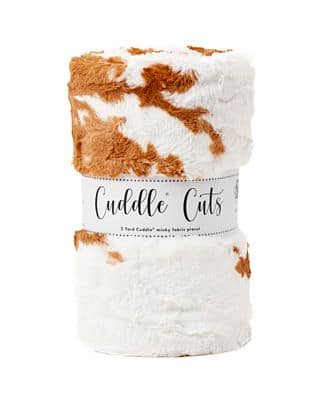 Minky, 2 Yard Luxe Cuddle Cuts in Calf Penny by Shannon Fabrics
