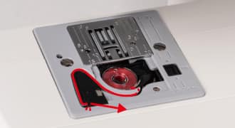 Easy Top Loading Bobbin System