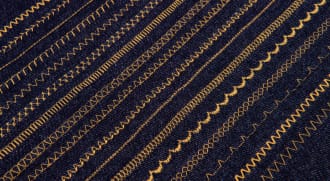 35 Built-In Stitches Including Stretch Stitches