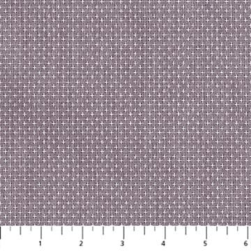 Cotton Fabric, 44" Ripple & Thread in Cross Purple by FIGO