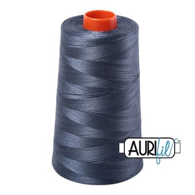 50wt Cotton Thread in 1158 Medium Grey by Aurifil - Image 2