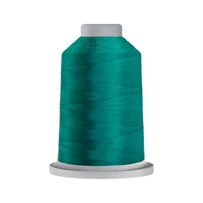 40wt Polyester Thread in 90320 Aqua by Glide