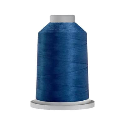 40wt Polyester Thread in 30660 Blue Jay by Glide