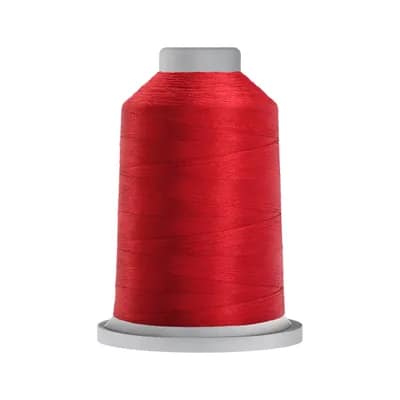 40wt Polyester Thread in 71797 Imperial Red by Glide