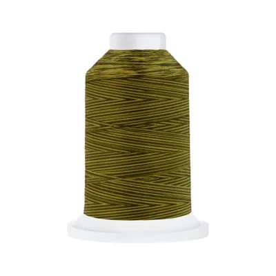 40wt Variegated Cotton Thread in Pesto by Harmony