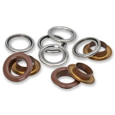 Eyelets, 11-14mm Sizes Available in 11 Colors by Prym - Image 2