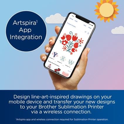 Brother Sublimation Printer with Artspira Compatability - Image 4