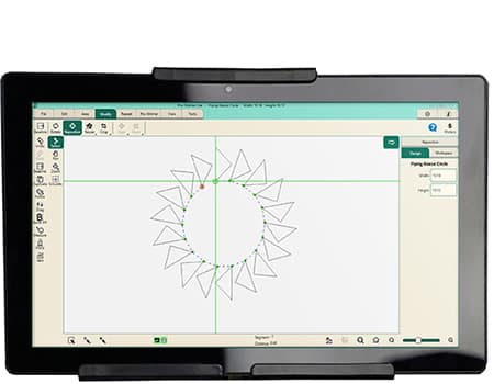 Quilt Maker 18, 18" Quilting Machine with 8' or 10' Pro Frame & Pro Stitcher Lite Automation by Janome - Image 4