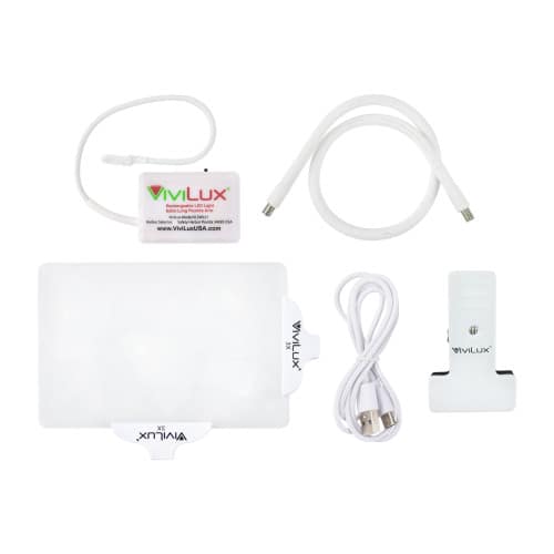 Large Magnifier with Clip and Craft Light by ViviLux - Image 2