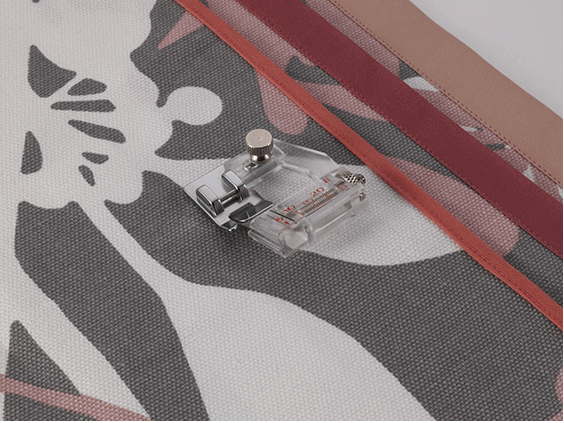 Adjustable Binder Foot for Brother Sewing Machines