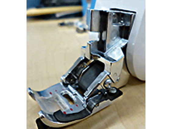 Dual Feed 1/4” Guide Foot for Brother Sewing Machines