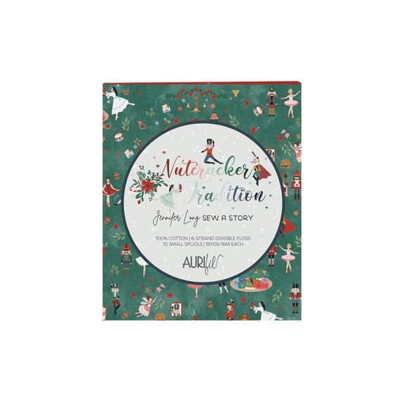 Nutcracker Tradition, a Jennifer Long Collection by Aurifil