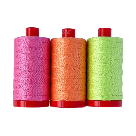 80wt + Neon, a Tula Pink Collection by Aurifil - Image 2