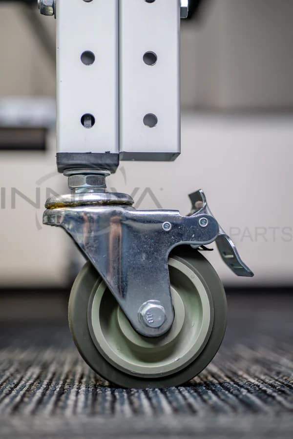 Locking Casters for Innova Pro Longarm Quilter Frame, 6 Piece Set by Innova - Image 2