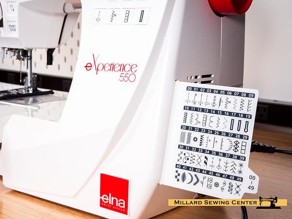 Elna eXperience 550 Computerized Sewing Machine – Millard Sewing