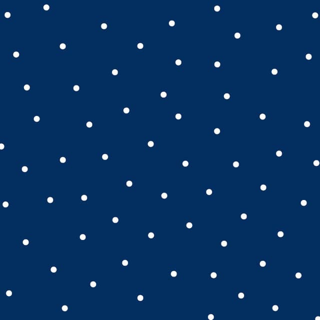 Cotton Flannel Fabric, 43"/44" Wide Kimberbell Basics in Navy/White Small Dot by Maywood Studio