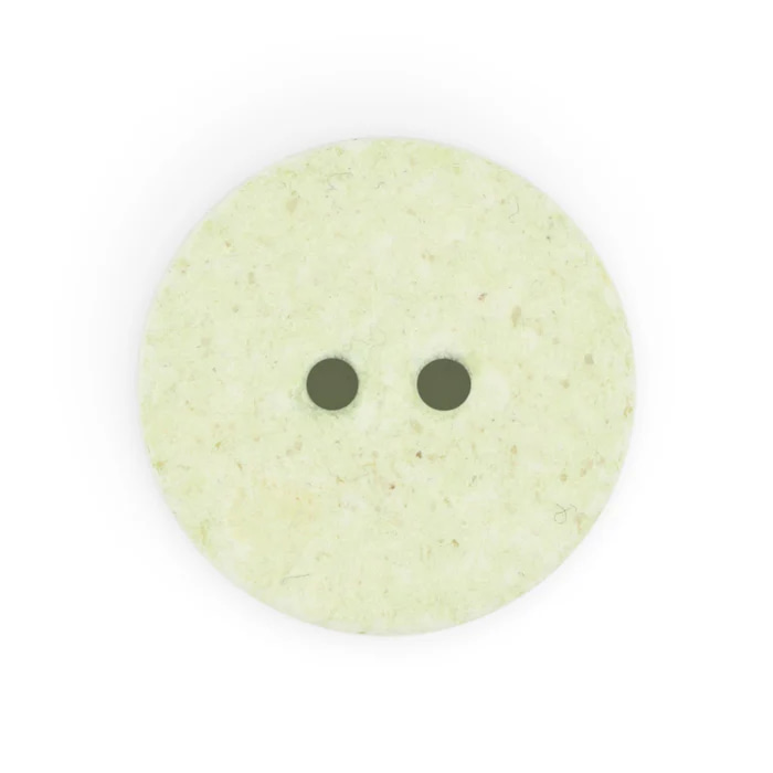 Buttons, Round 18mm In Green, Recycled Cotton, 3 Pack by Dritz - Image 3