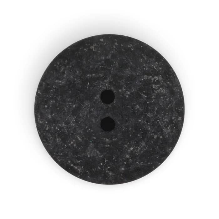 Buttons, Round 23mm In Black, Recycled Cotton, 2 Pack by Dritz - Image 2