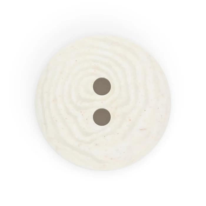 Buttons, Round 15mm In Grey, Recycled Corozo, 4 Pack by Dritz - Image 3