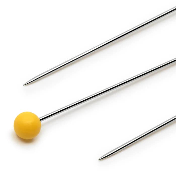 Pins, Ball Pins, Extra-Long Yellow 250 Piece Set by Dritz - Image 2