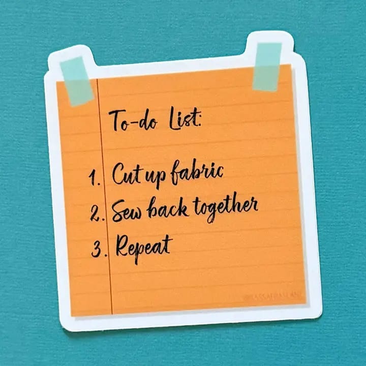 To-Do List: Sticker By Sassafras Lane Designs