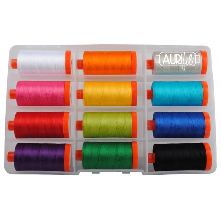 Basically by Patrick Lose, 50wt Cotton Thread Set by Aurifil