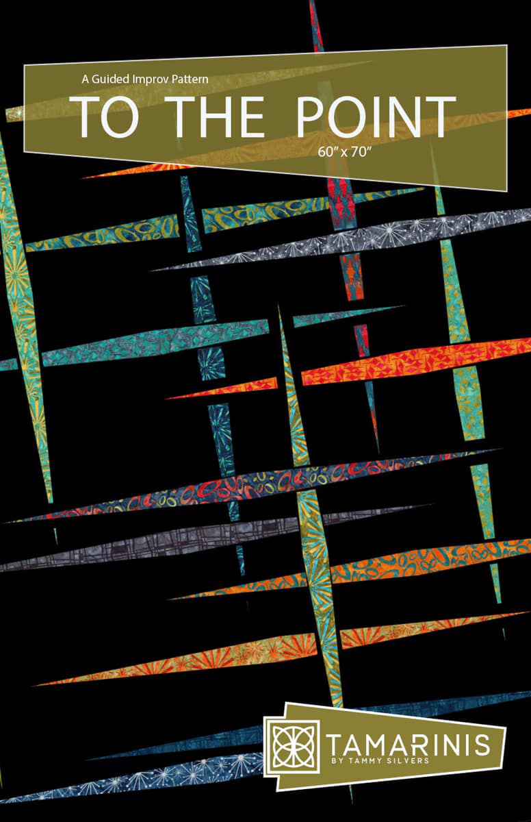 Quilt Pattern, Tamarinis to the Point by Tammy Silvers For Riley Blake Designs