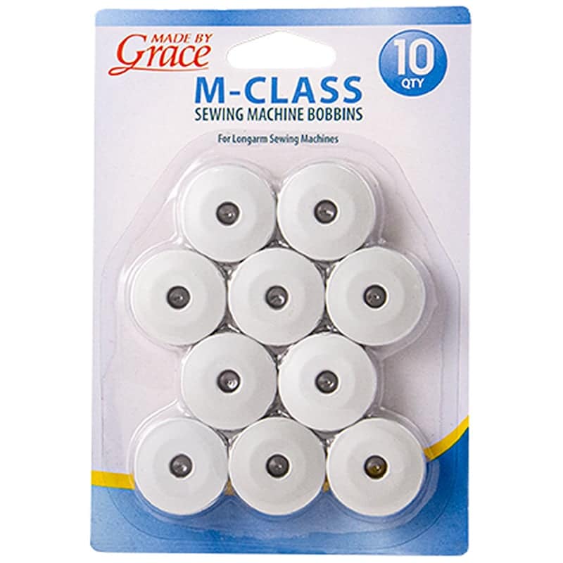 Bobbins, M Class Aluminum 10 Pack by Grace