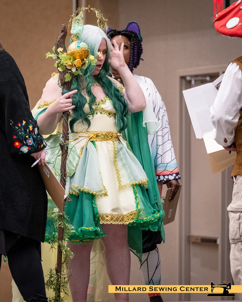 Eirys Rayne Cosplay as Leafeon (Pokemon)