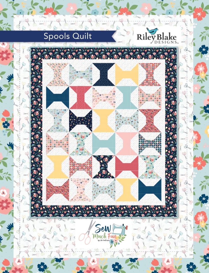 Pattern, Spools Quilt by Riley Blake Designs (Download)