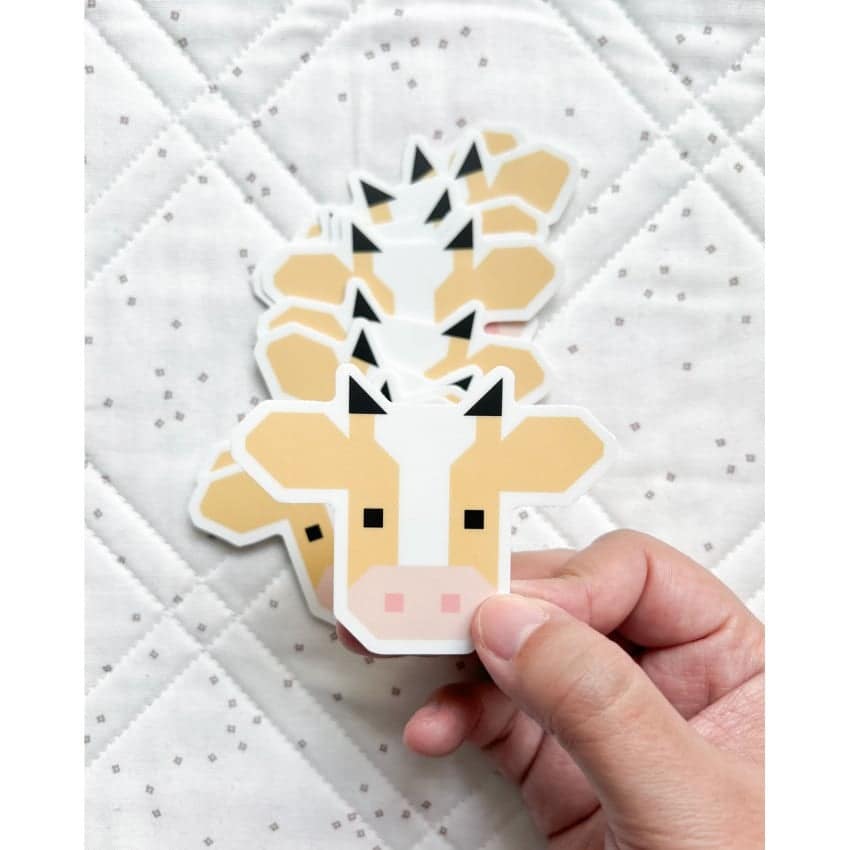 Yellow Annabelle Stickers By Cotton & Joy