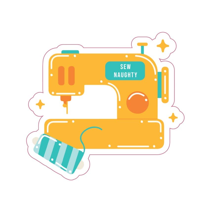 Sew Naughty Stickers By Heather Valentine
