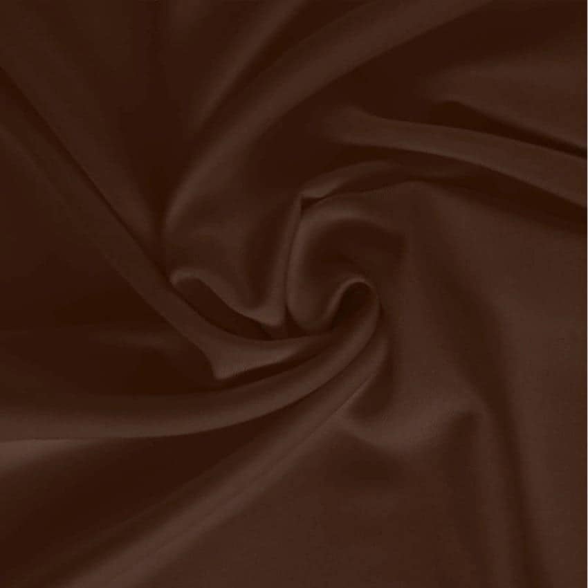 Polyester Fabric, 60″ Wide Grandstand Gabardine in Brown by EESCO