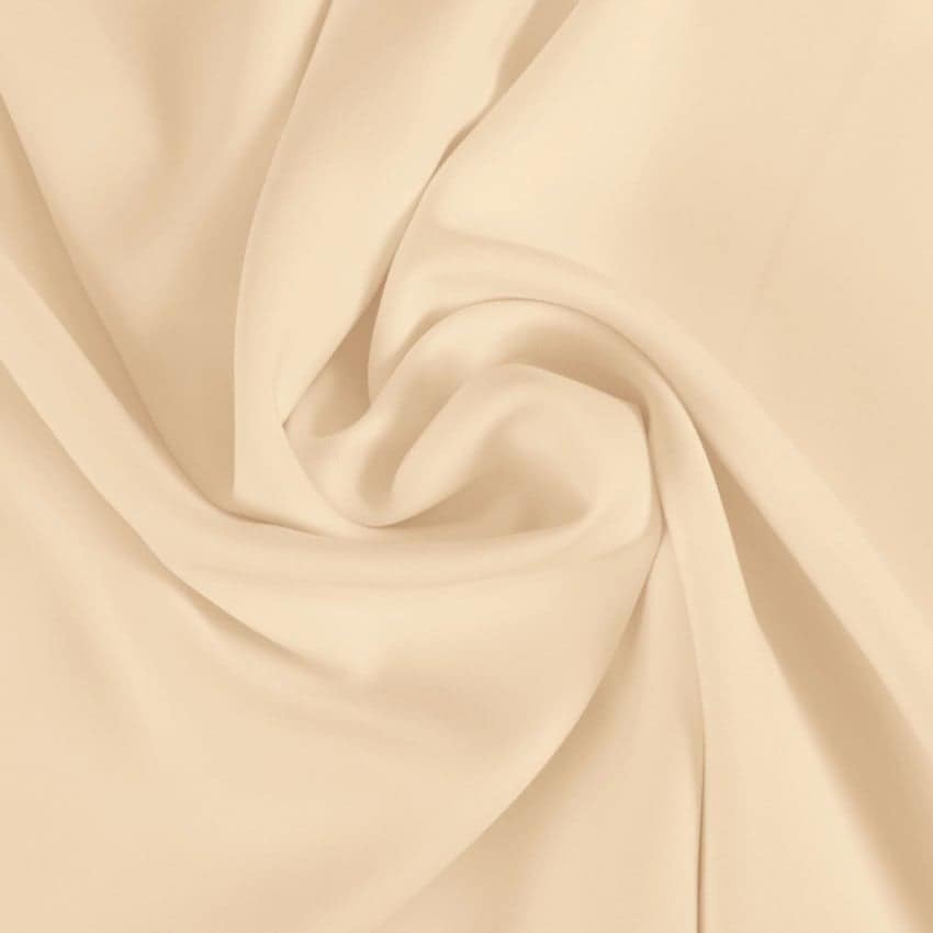 Polyester Fabric, 60″ Wide Grandstand Gabardine in Ivory by EESCO