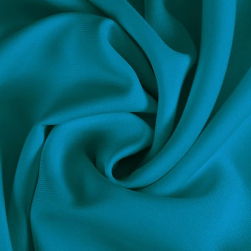 Polyester Fabric, 60″ Wide Grandstand Gabardine in Teal by EESCO