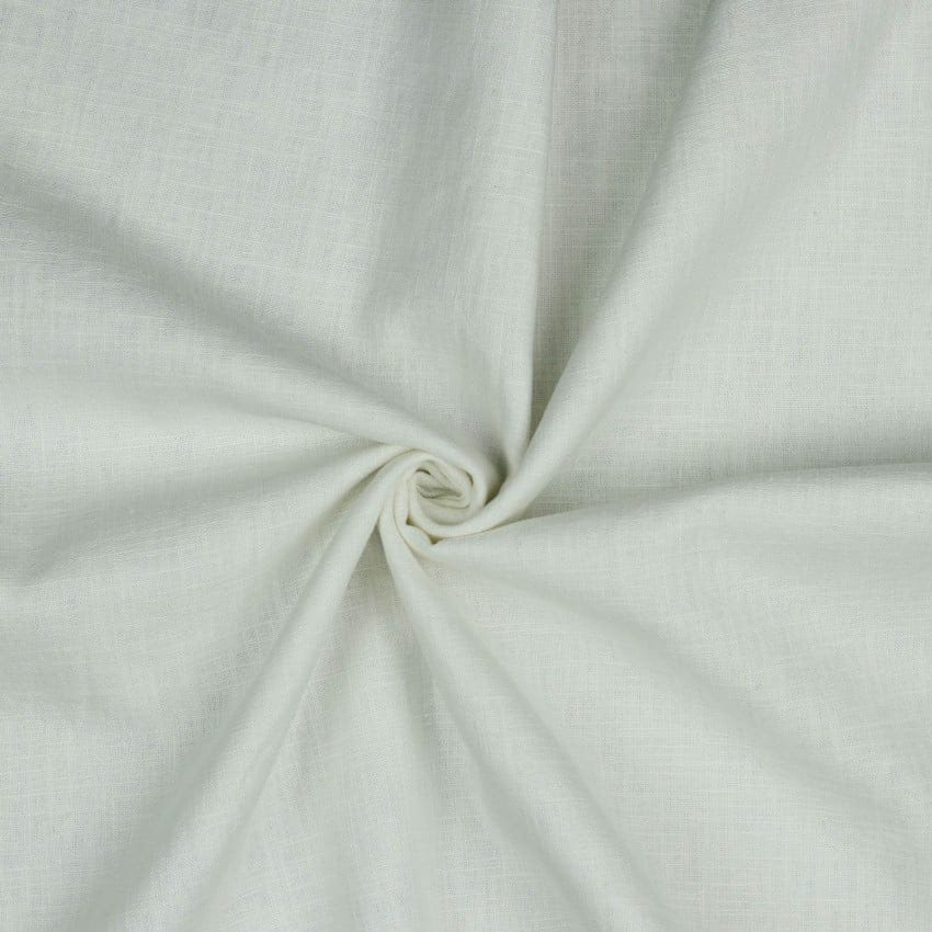Linen Washed Fabric, 54/55" Wide in Ecru by Verhees