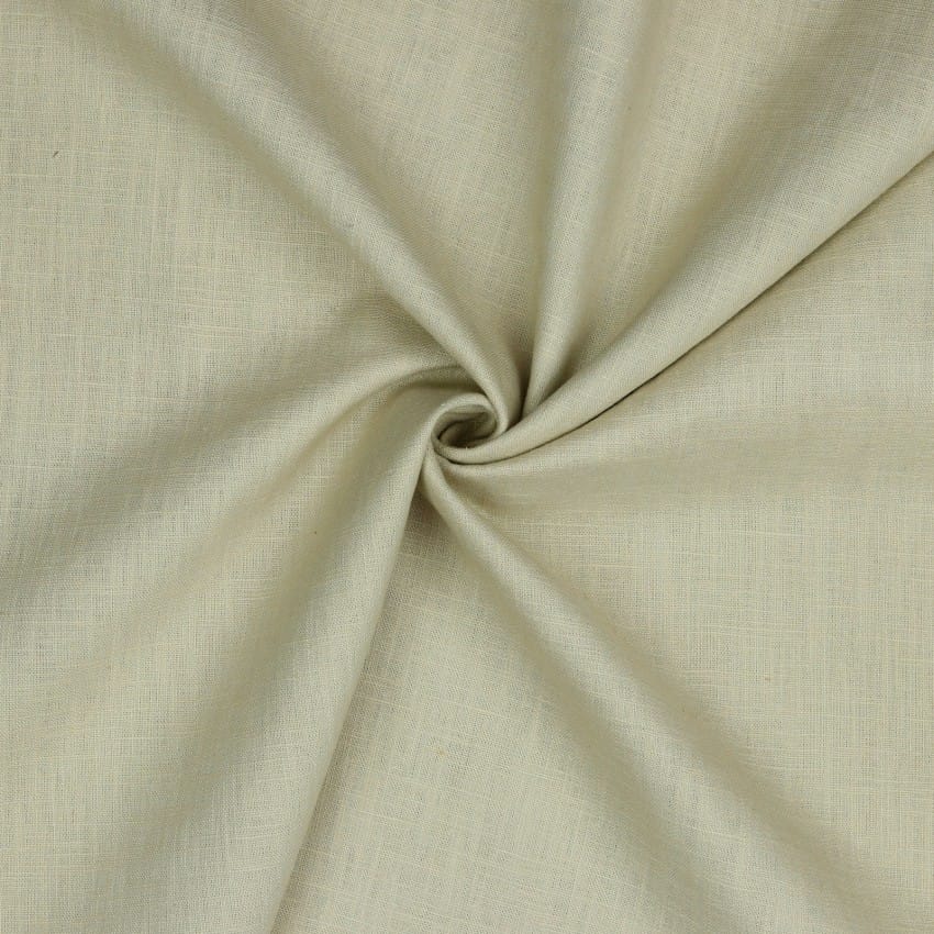 Linen Washed Fabric, 54/55" Wide in Beige by Verhees