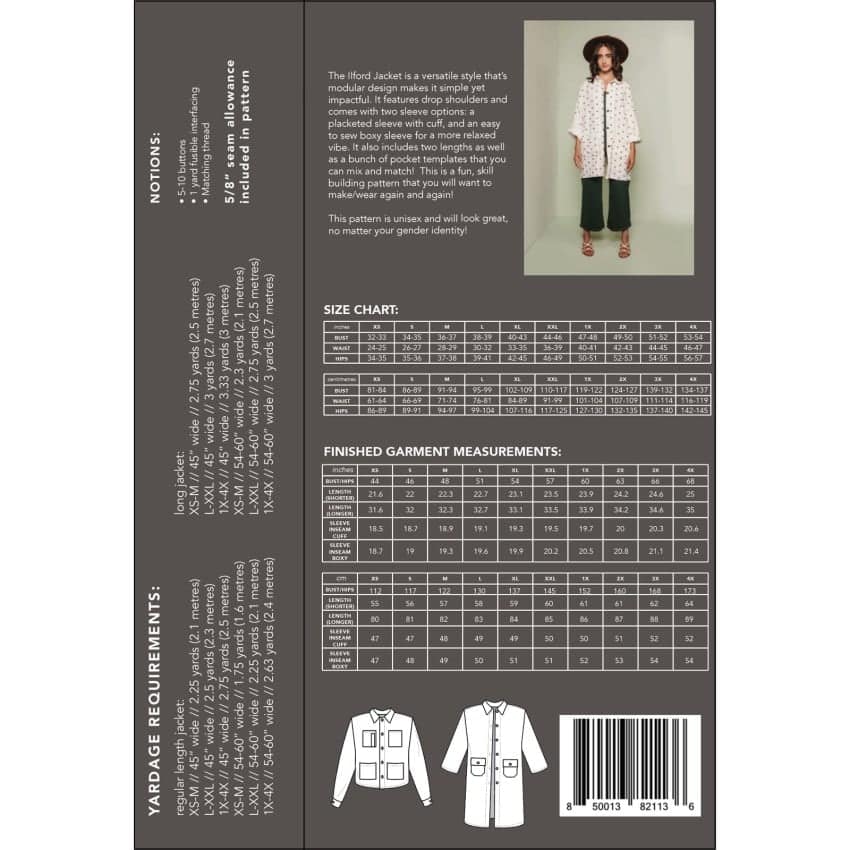 Jacket Pattern, Men's Jacket by Friday Pattern Co. - Image 2