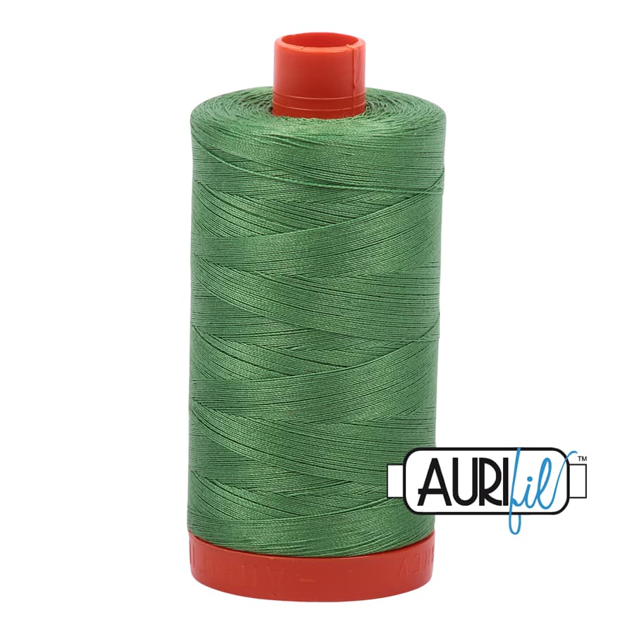 50wt Cotton Thread in 2884 Green Yellow by Aurifil