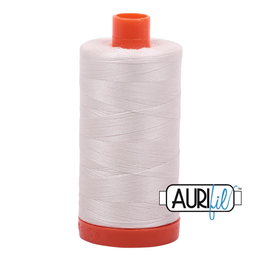 50wt Cotton Thread in 2311 Muslin by Aurifil