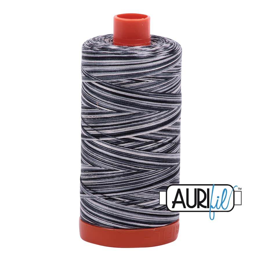 50wt Cotton Thread in 4665 Graphite by Aurifil