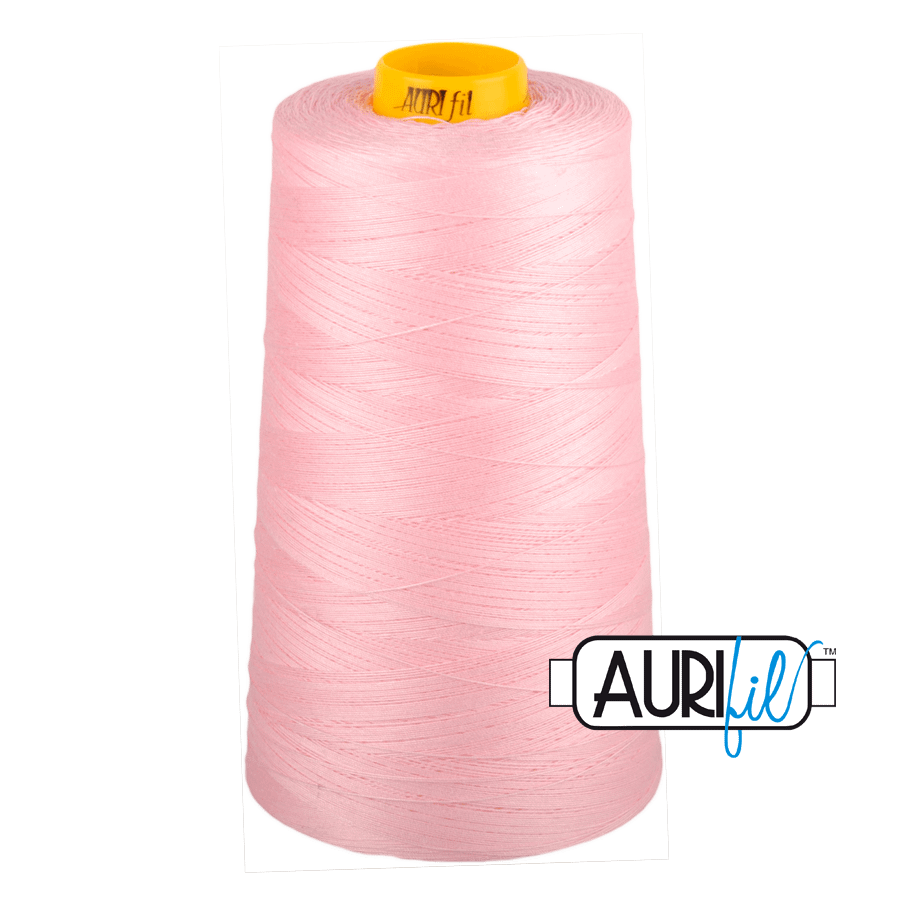 40wt 3ply Cotton Thread in 2423 Baby Pink in a 3280yd Cone by Aurifil