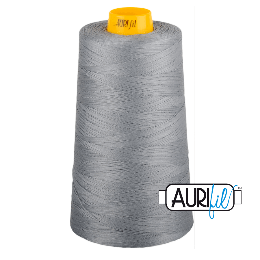 40wt 3ply Cotton Thread in 2605 Grey in a 3280yd Cone by Aurifil