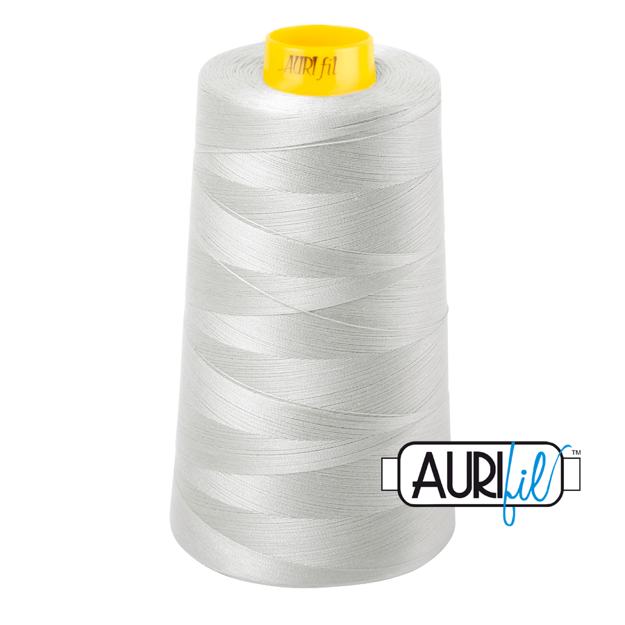 40wt 3ply Cotton Thread in 2843 Light Grey Green in a 3280yd Cone by Aurifil